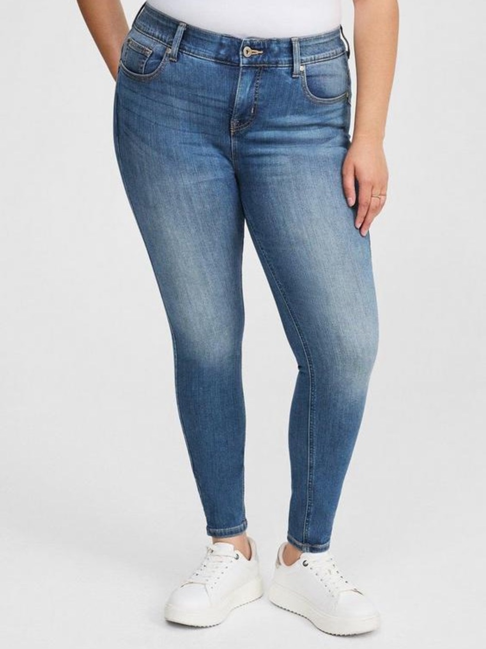 torrid Bombshell Blue High-Rise Skinny Jeans
